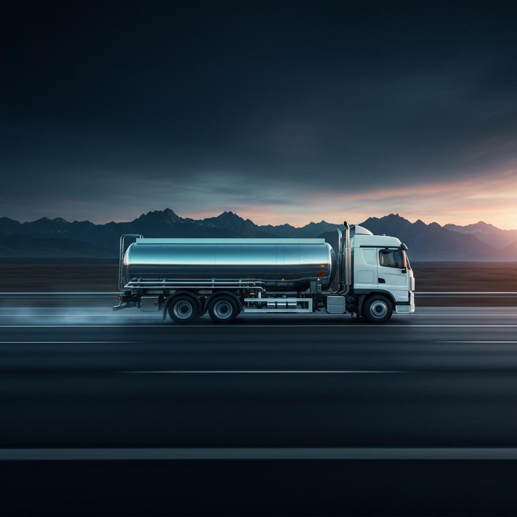 LPG road tanker
