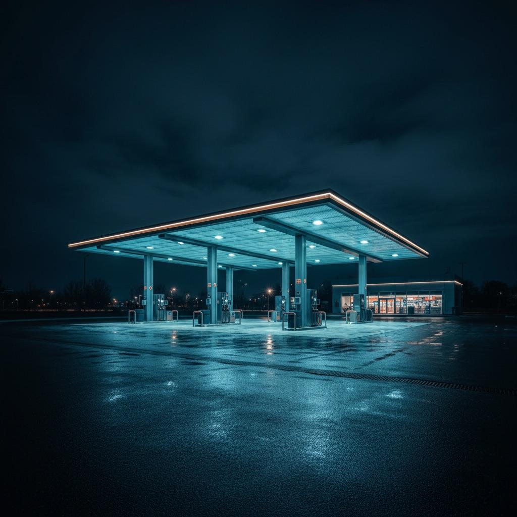 Fuel service station